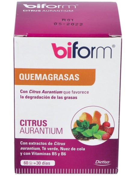 Citrus Aurantium  Envase 60 Cápsulas(30 Días) de Biform®