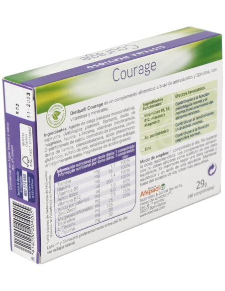 Courage  Envase 48 Comp.(48 Días) de Dielisa®
