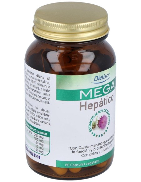 Mega Hepatico 60Cap. de Dietisa (Dielisa)