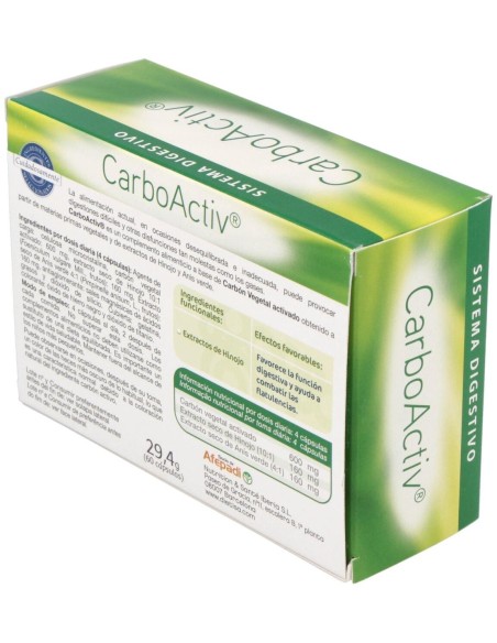 Carboactiv   Envase 60 Cápsulas(15 Días) de Dielisa®