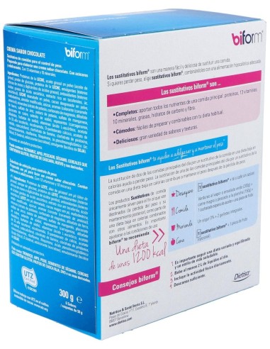Biform Crema Chocolate 6Sbrs de Dietisa (Dielisa)