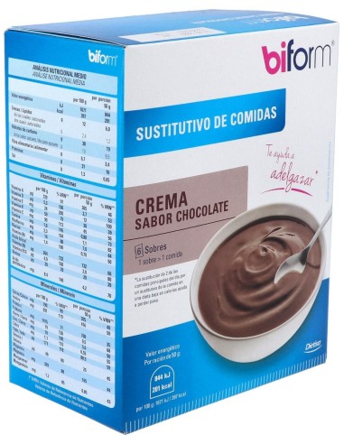 Biform Crema Chocolate 6Sbrs de Dietisa (Dielisa)
