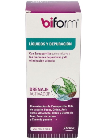Drenaje Activador  250 Ml   Envase 250 Ml(7 Días) de Biform®