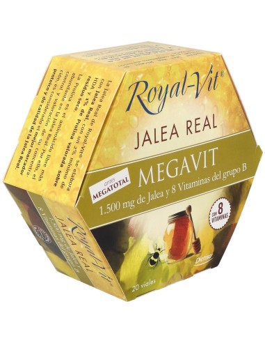 Jalea Real Royal Vit Mega Vit 1500Mg 20Amp. de Dietisa (Dielisa)
