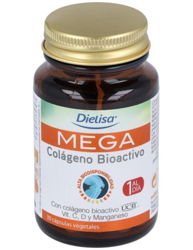 Mega Colágeno Uc-Ii   Envase 30 Cápsulas(30 Dias) de Dielisa®