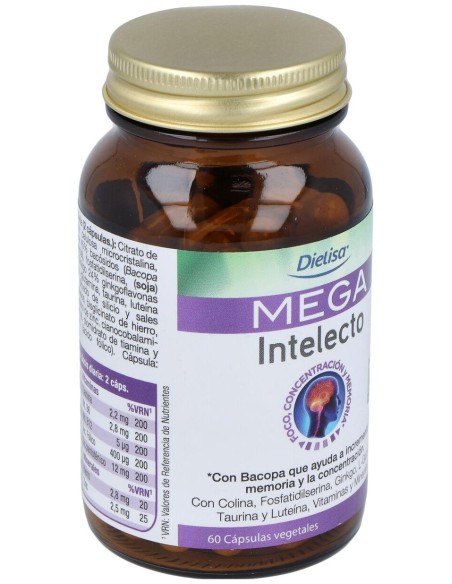 Mega Intelecto 60Cap. de Dietisa (Dielisa)