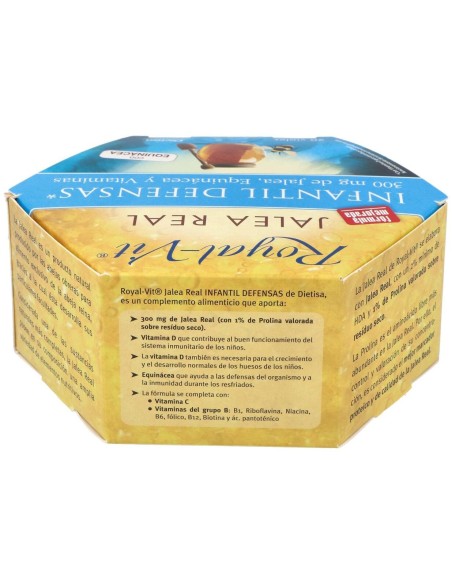Jalea Real Royal Vit Infantil 300Mg. 20Amp de Dietisa (Dielisa)