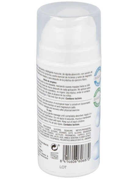 Crema Balsamica Calostro-Arnica-Incien.-Mg.100Ml. de Ecolactis