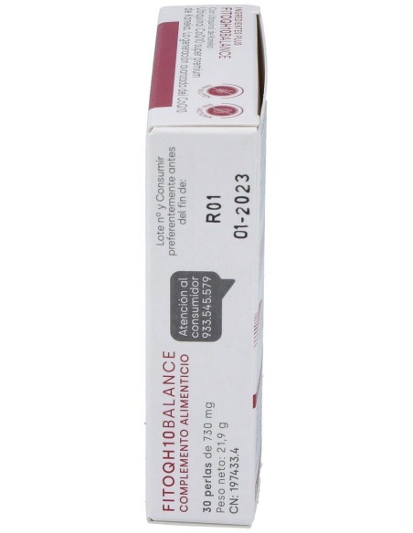 Fitoqh10 Balance Ubiquinol 30Cap. de Fdb