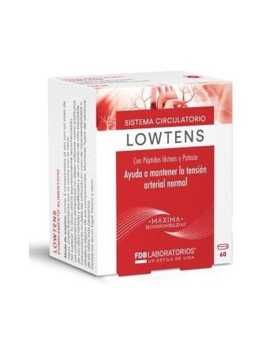 Lowtens Peptidos Lacticos 60Comp. de Fdb