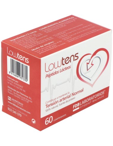 Lowtens Peptidos Lacticos 60Comp. de Fdb