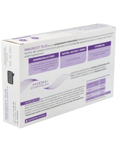 Inmuno-V Complex Inmunovit Plus 20 Viales de Fdb