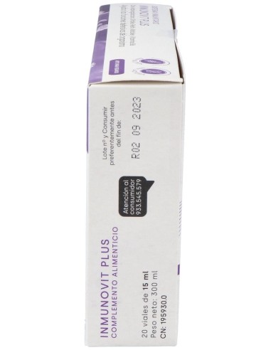 Inmuno-V Complex Inmunovit Plus 20 Viales de Fdb