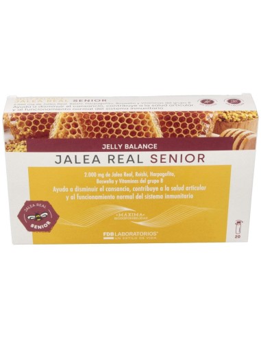 Jelly Balance Senior  Jalea Real 20Viales de Fdb
