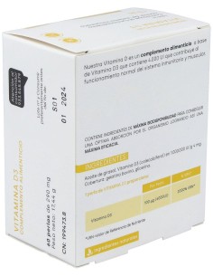 Vitamina D3 4000Ui 60Perlas de Fdb 2