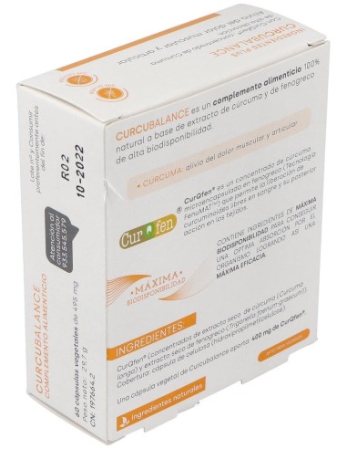 Curcubalance 60 Cápsulas  Fdb