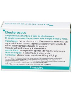 Fitotablet Eleuterococo 60Comp. de Eladiet 2