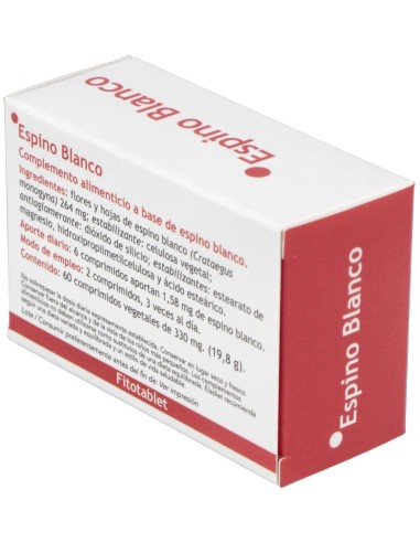 Fitotablet Espino Blanco 60Comp. de Eladiet