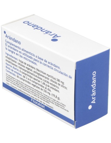 Fitotablet Arandano (Mirtilo) 60Comp de Eladiet