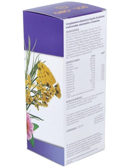 Sol De Oro (Plus) Jarabe 250Ml. de Eladiet