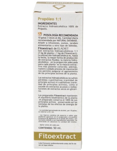 Ext.Propoleo 50Ml. de Eladiet