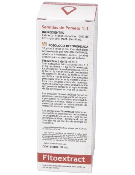 Ext.Semillas De Pomelo 50Ml de Eladiet