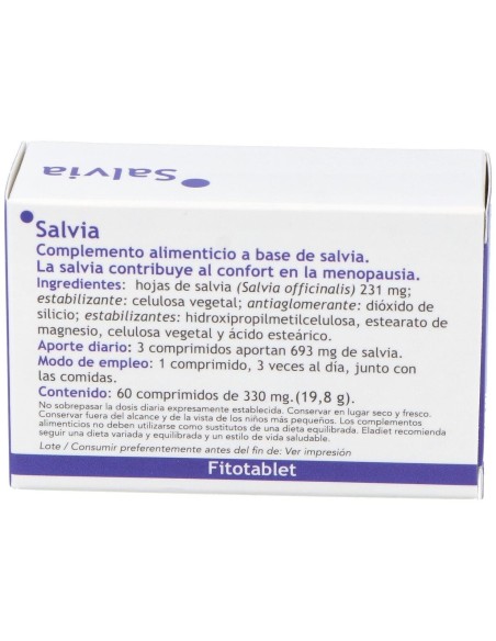 Fitotablet Salvia 60Comp. de Eladiet