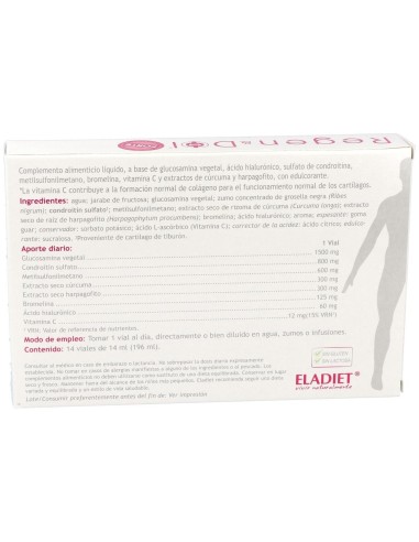 Regen & Dol Forte 14Viales de Eladiet