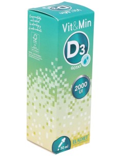 Vit & Min Vitamina D3 30Ml. de Eladiet 2