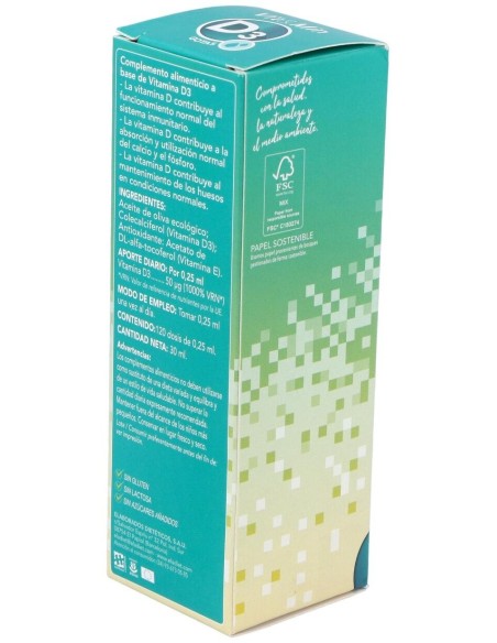 Vit & Min Vitamina D3 30Ml. de Eladiet