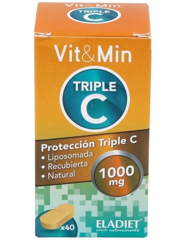 Triple C Vit. C Liposomada 40Comp. de Eladiet