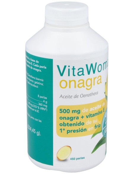 Vita Woman Onagra 450 Perlas de Eladiet