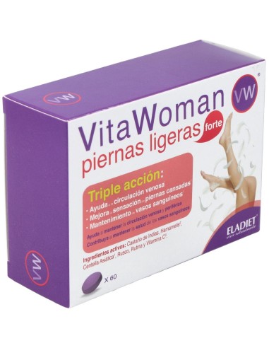 Vita Woman Piernas Ligeras Forte 60Comp. de Eladiet
