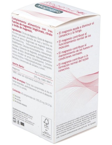 Regen & Dol Magnesio 40Comp. de Eladiet