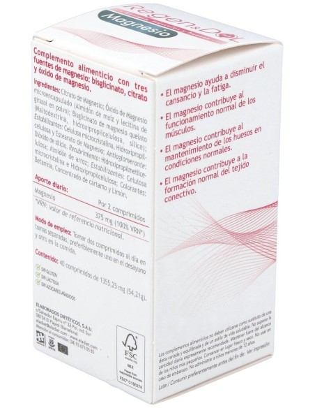 Regen & Dol Magnesio 40Comp. de Eladiet