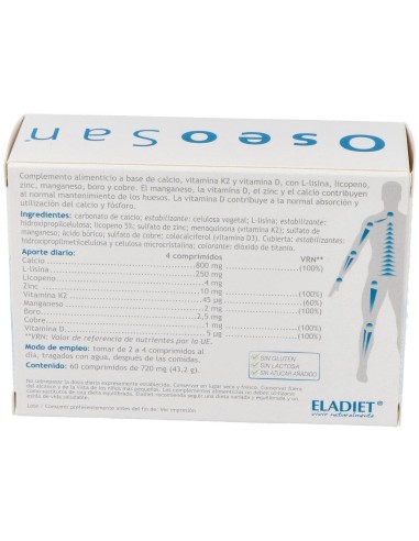 Oseosan 60 Comprimidos de Eladiet