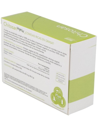 Triestop Chitosan Vegetal 60 Comprimidos de Eladiet
