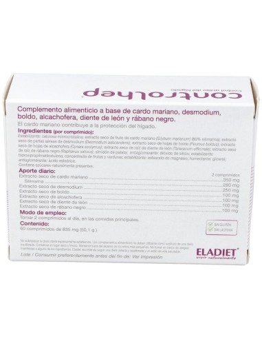 Control Hep 60 Comprimidos de Eladiet