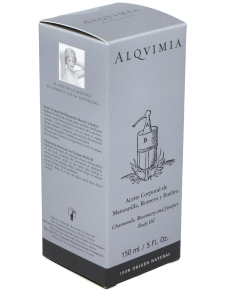 Óleo Corporal Camomila-Romeo-Zimbro 150Ml. por Alqvimia