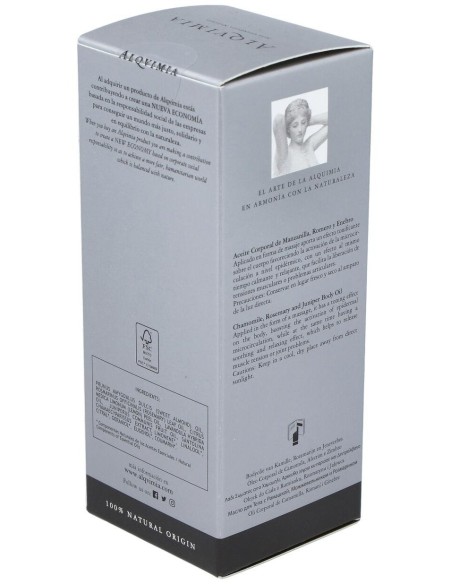 Óleo Corporal Camomila-Romeo-Zimbro 150Ml. por Alqvimia