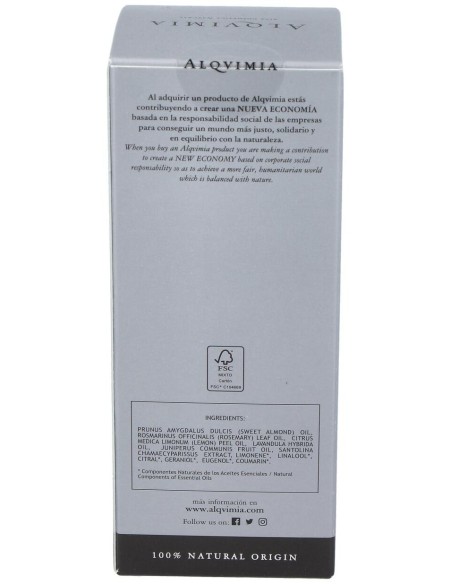 Óleo Corporal Camomila-Romeo-Zimbro 150Ml. por Alqvimia