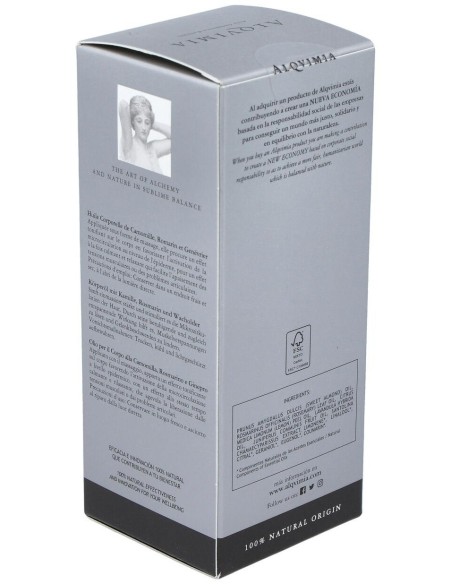 Óleo Corporal Camomila-Romeo-Zimbro 150Ml. por Alqvimia