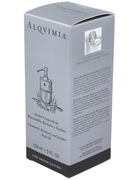 Óleo Corporal Camomila-Romeo-Zimbro 150Ml. por Alqvimia