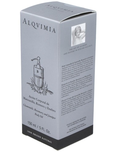 Óleo Corporal Camomila-Romeo-Zimbro 150Ml. por Alqvimia