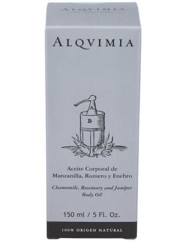 Óleo Corporal Camomila-Romeo-Zimbro 150Ml. por Alqvimia