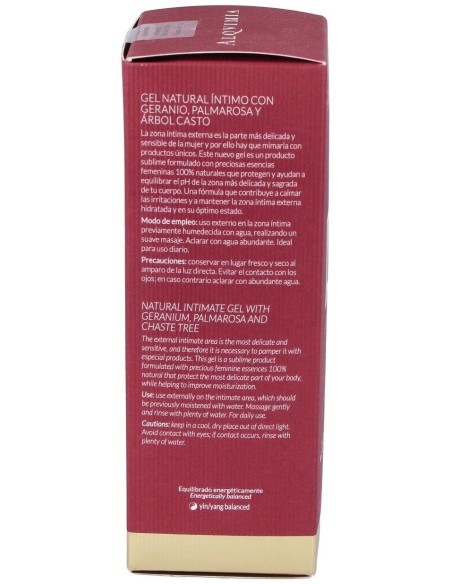 Gel Intimo Geranio-Palmarosa 100Ml. de Alqvimia