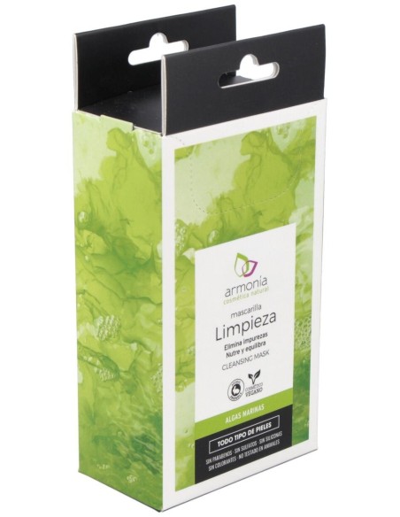 Mascarilla Facial Limpieza Algas 12Sbrs. de Armonia