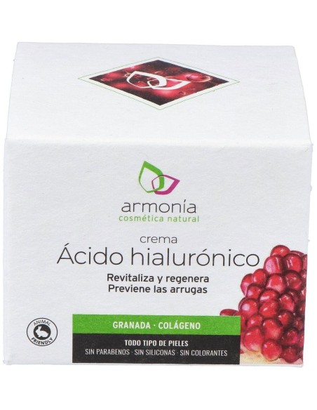 Crema Acido Hialuronico Granada 50Ml. de Armonia