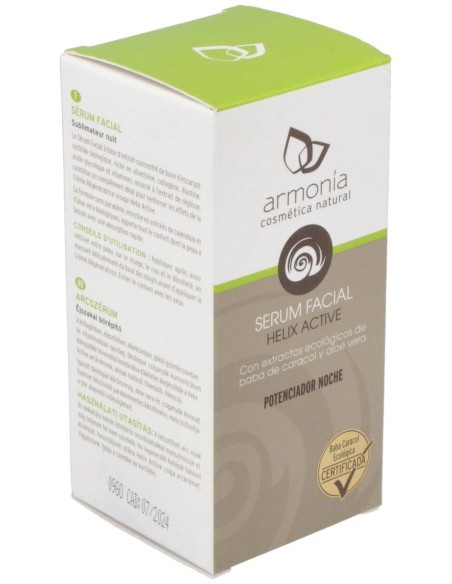 Helix Active Eco Serum Facial Caracol Bio 30Ml. de Armonia