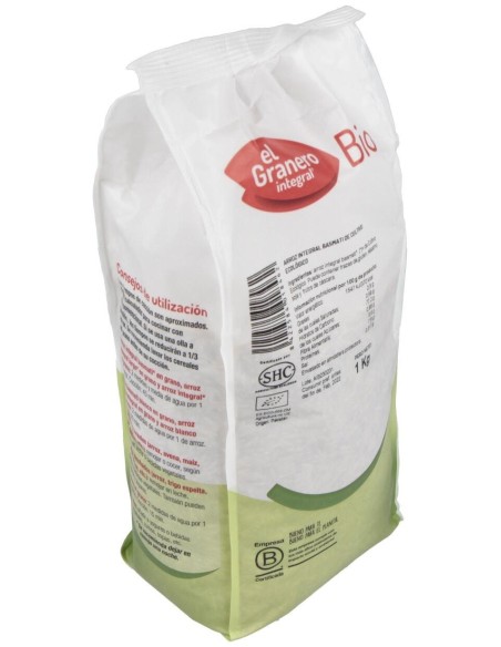 Arroz Integral Basmati Bio, 1 Kg de El Granero Integral